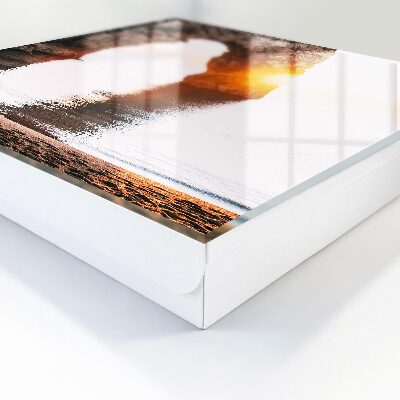 Schlüsselbox zur Wandmontage in Felsbogen-Optik