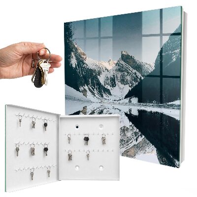 Schlüsselbox mit Winterlandschaft Motiv
