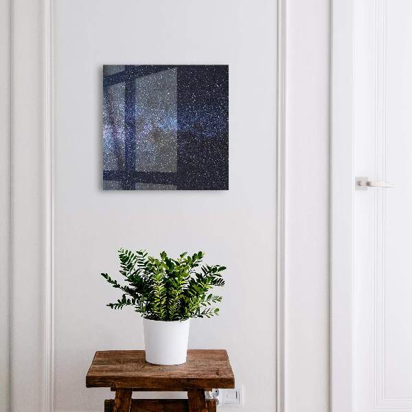 Schlüsselbox für die Wand Motiv Nachthimmel