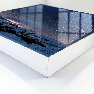 Schlüsselbox mit Motiv Nacht in den Bergen