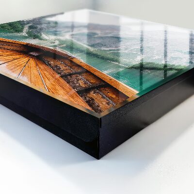 Schlüsselkasten mit Wildwassersegel-Motiv