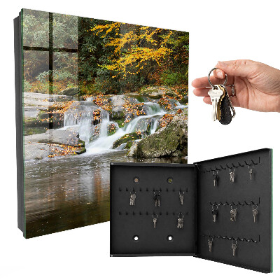 Schlüsselbox für die Wand herbstliches Design