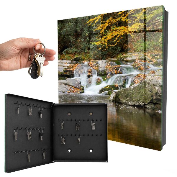 Schlüsselbox für die Wand herbstliches Design