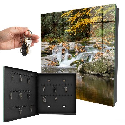 Schlüsselbox für die Wand herbstliches Design