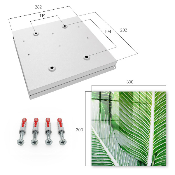 Schlüsselkasten mit Motiv Das Grün der Natur