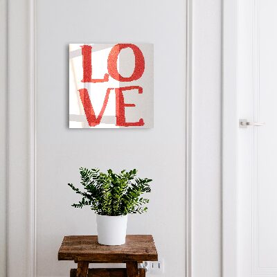 Schlüsselbox zur Wandmontage in der Farbe Rote Liebe