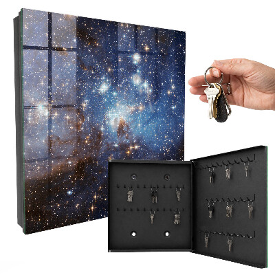 Schlüsselbox für die Wand Motiv Weltraum