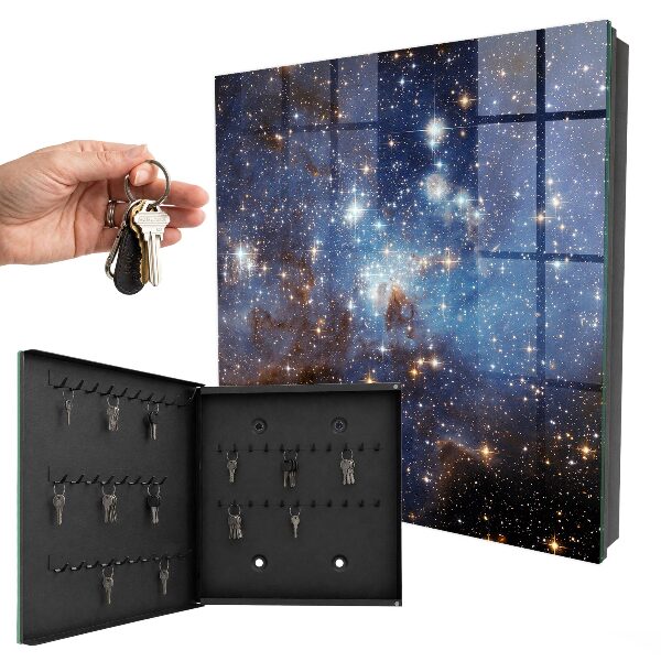 Schlüsselbox für die Wand Motiv Weltraum