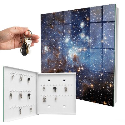 Schlüsselbox für die Wand Motiv Weltraum