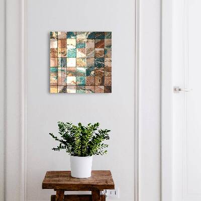 Schlüsselbox für die Wand mit Motiv Mosaik der Töne