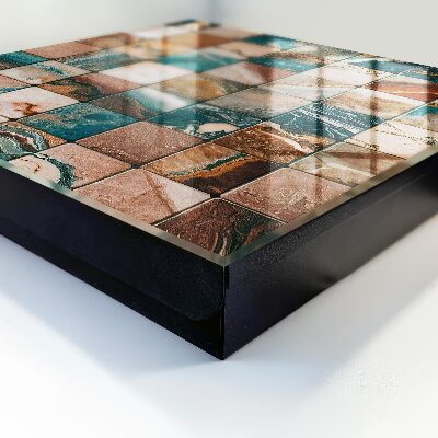 Schlüsselbox für die Wand mit Motiv Mosaik der Töne