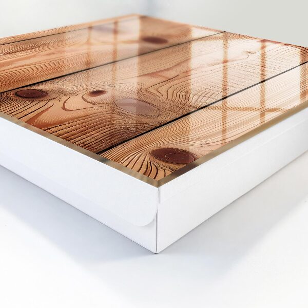 Schlüsselbox zur Wandmontage aus Holzringen