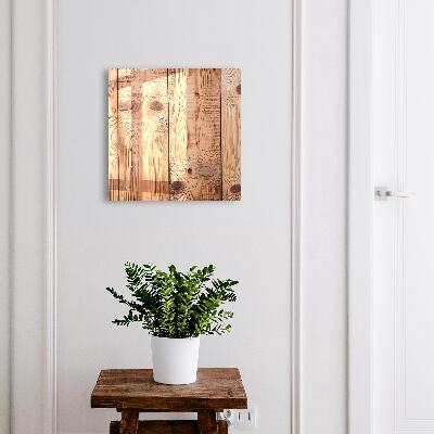 Schlüsselbox zur Wandmontage aus Holzringen