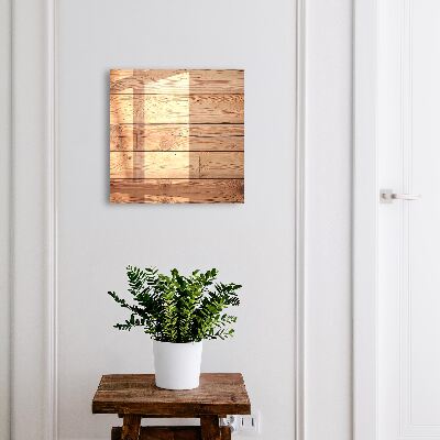 Schlüsselbox aus Holzbrettern