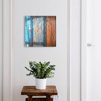 Schlüsselbox mit Holzstruktur