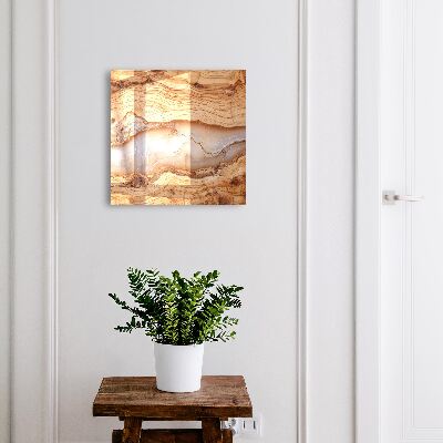 Schlüsselbox für die Wand in Holzmuster