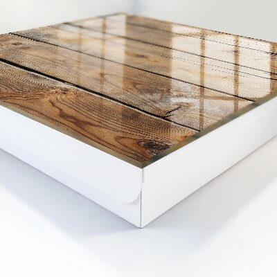 Schlüsselbox für die Wand aus Holzbrettern