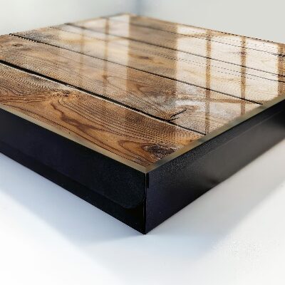 Schlüsselbox für die Wand aus Holzbrettern