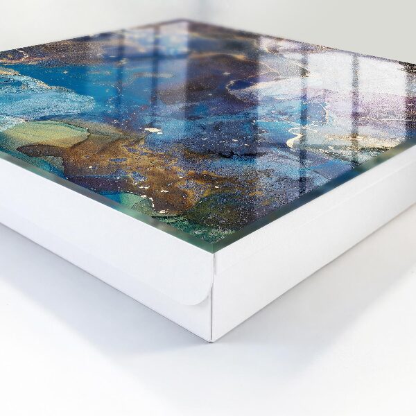 Schlüsselkasten mit Motiv Marine Abstraktion