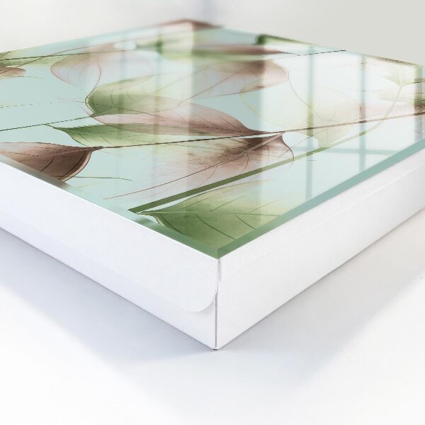 Schlüsselbox zur Wandmontage Design Blätter der Natur