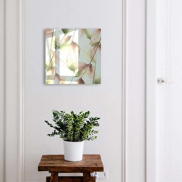 Schlüsselbox zur Wandmontage Design Blätter der Natur