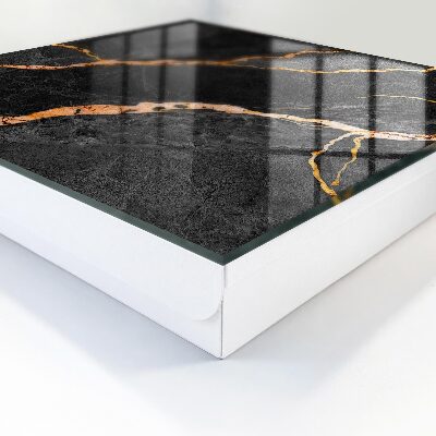 Schlüsselbox in Schwarz und Orange