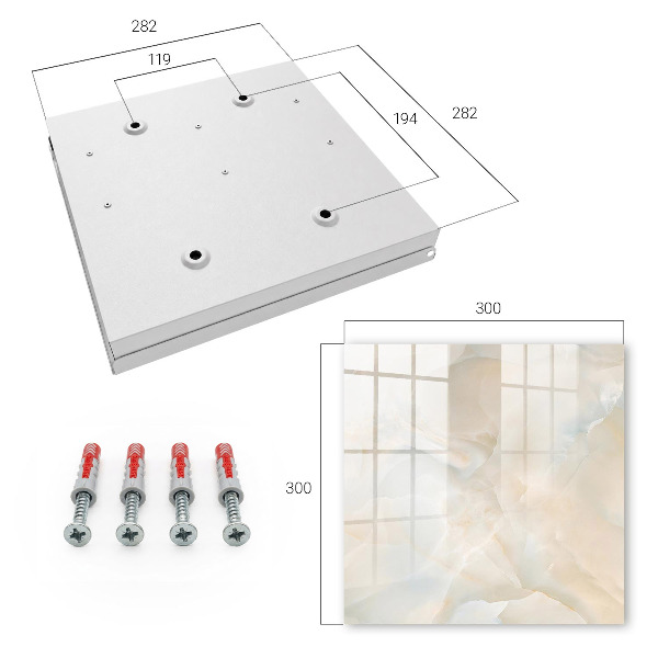 Schlüsselkasten im Cremezimmer Design