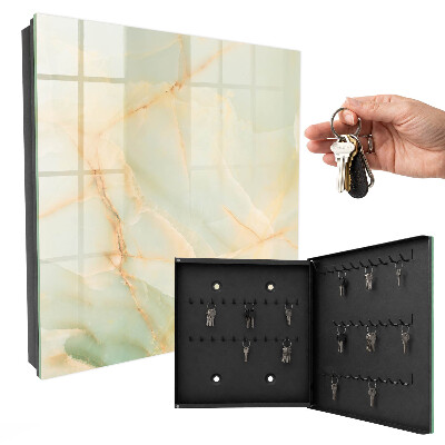 Schlüsselbox für die Wand im Pastellmuster-Design