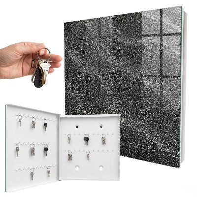 Schlüsselkasten mit Motiv Glänzende Wellen
