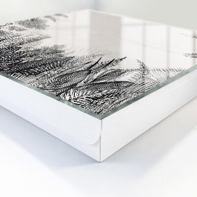 Schlüsselbox zur Wandmontage mit Motiv tropische Landschaft