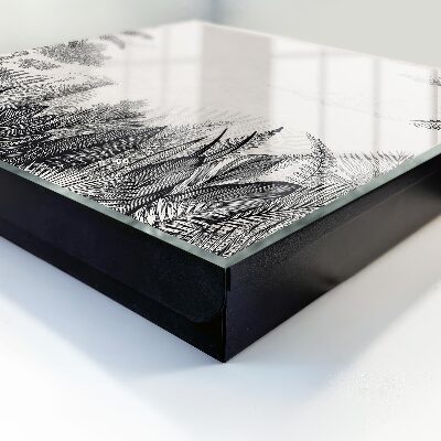 Schlüsselbox zur Wandmontage mit Motiv tropische Landschaft