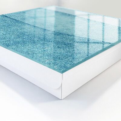 Schlüsselbox zur Wandmontage in blauer Texturoptik