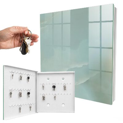 Schlüsselbox für die Wand in Pastellharmonie