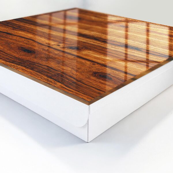 Schlüsselbox mit Holzstruktur