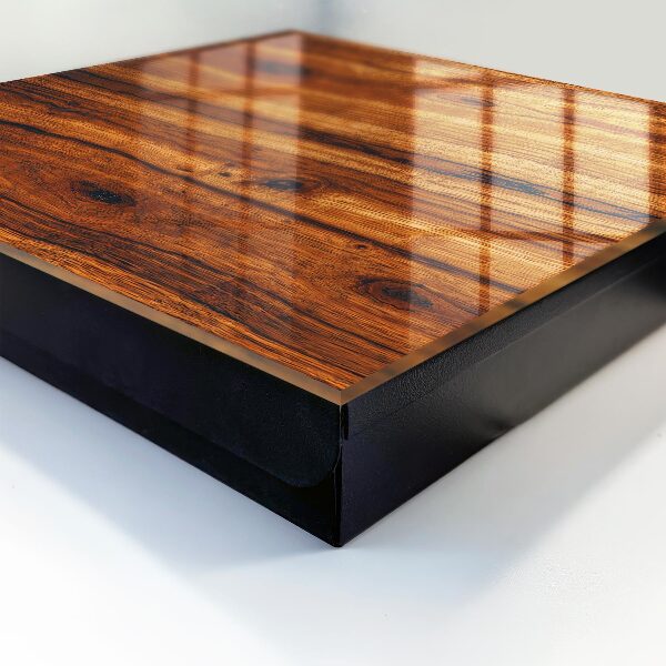 Schlüsselbox mit Holzstruktur