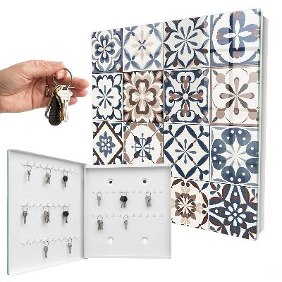 Schlüsselkasten mit Arabeskenmosaik