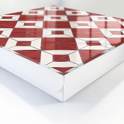 Schlüsselbox zur Wandmontage rotes Mosaik
