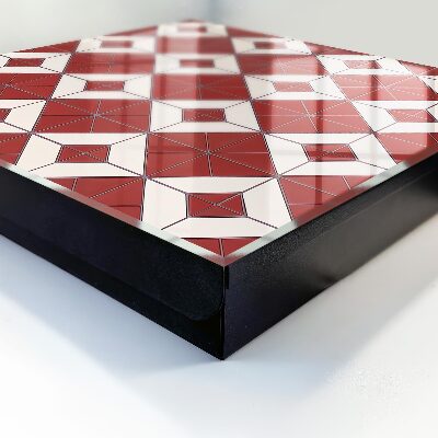 Schlüsselbox zur Wandmontage rotes Mosaik