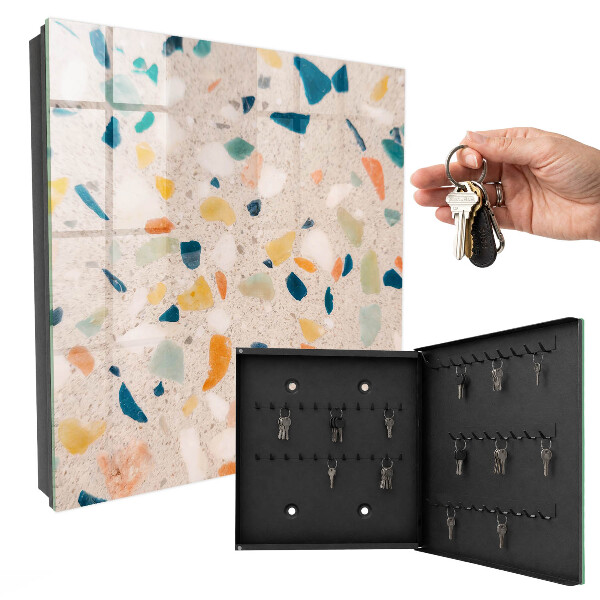 Schlüsselbox mit kreativem Mosaik-Design