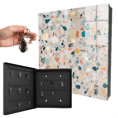 Schlüsselbox zur Wandmontage Design Mosaik der Farben