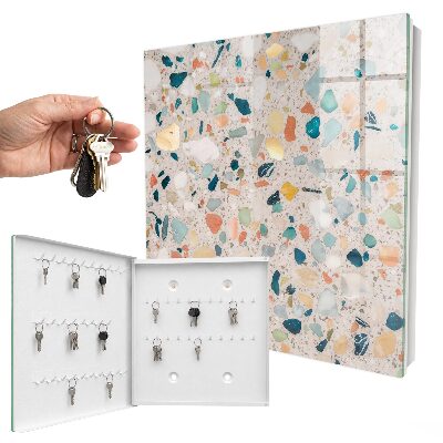 Schlüsselbox zur Wandmontage Design Mosaik der Farben
