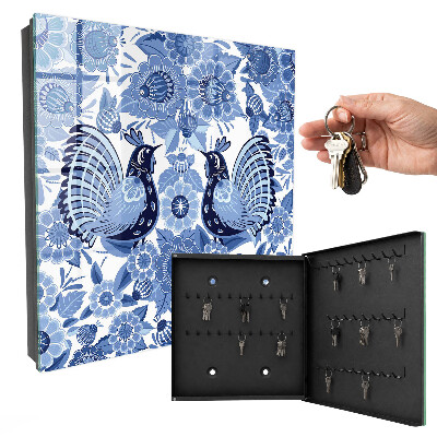 Schlüsselkasten mit Volksvögel Motiv