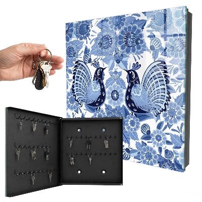 Schlüsselkasten mit Volksvögel Motiv