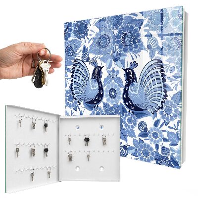 Schlüsselkasten mit Volksvögel Motiv