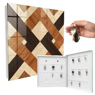 Schlüsselbox zur Wandmontage im modernen geometrischen Design