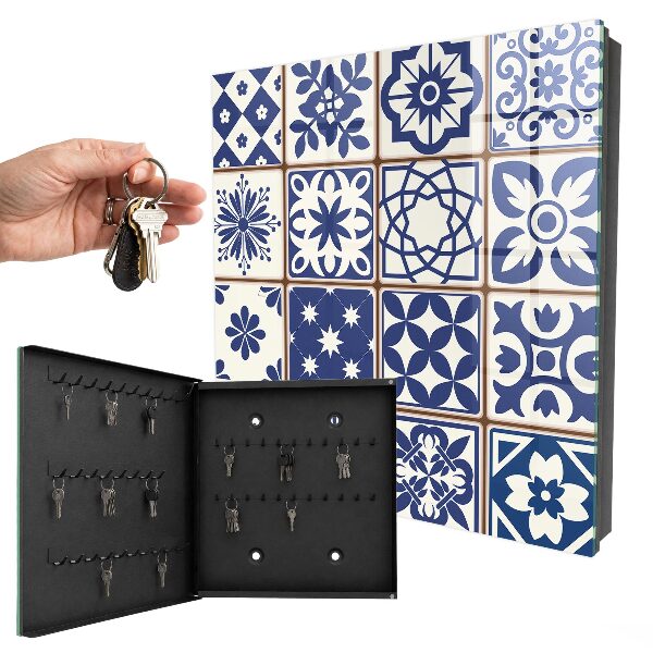 Schlüsselbox im Retro-Mosaik-Design
