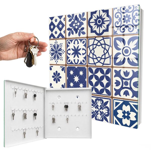Schlüsselbox im Retro-Mosaik-Design