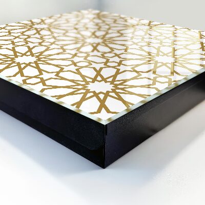 Schlüsselbox mit geometrischem Muster