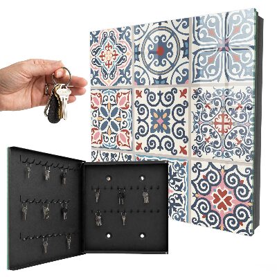 Schlüsselbox mit Mosaikmuster
