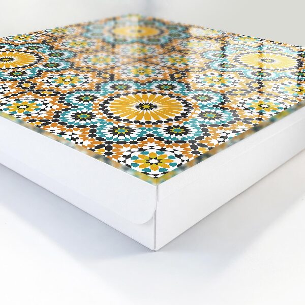 Schlüsselbox zur Wandmontage mit geometrischem Mosaikdesign